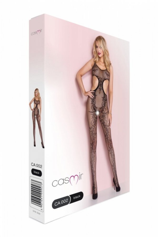 Casmir CA002 černý Bodystocking