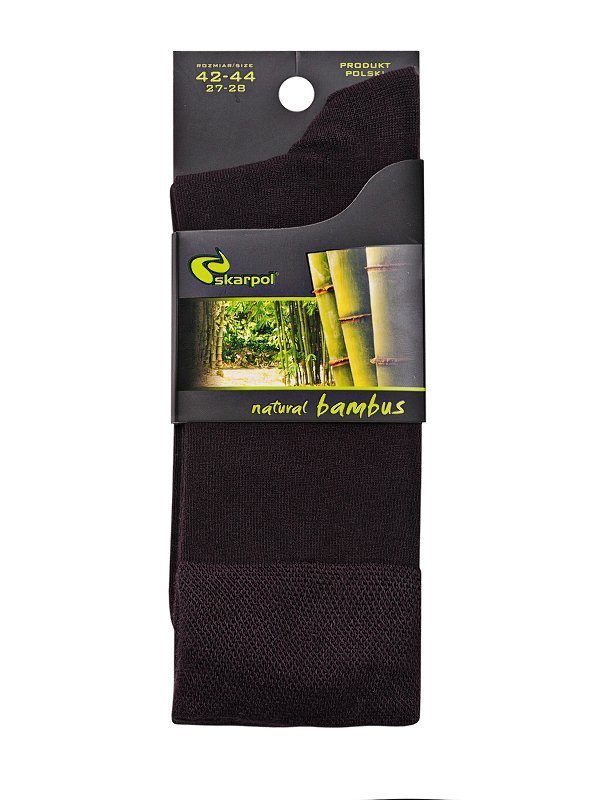 Skarpol 09 béžové bambus Pánské ponožky
