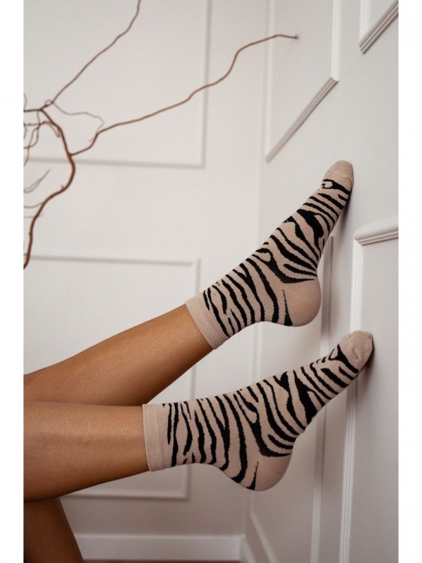 Milena Zebra Dámské ponožky