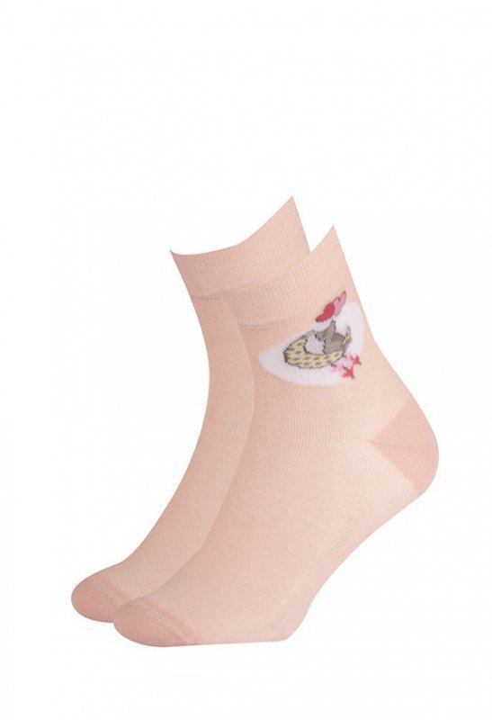 Gatta Cottoline vzorované 224.59N 21-26 Dívčí ponožky