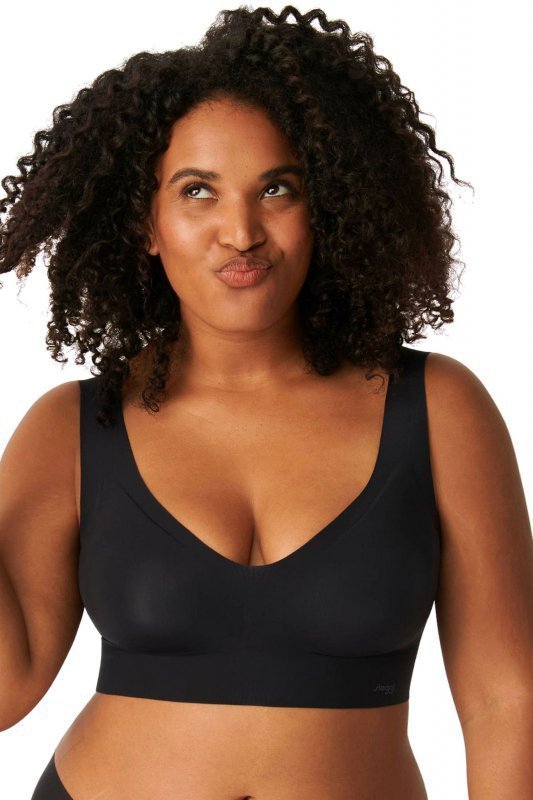 Sloggi Bralette Zero Feel EX černá Podprsenka vyztužená