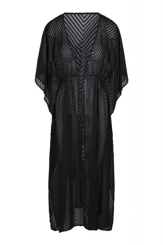 Lingadore Kimono 7227 černé Plážové šaty