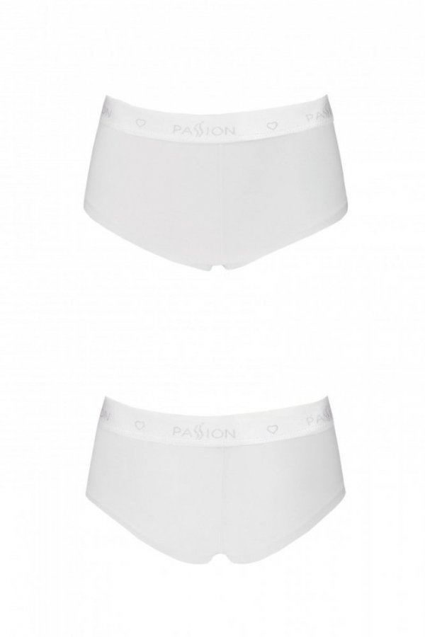 PS010 PANTIES white bawełniane figi