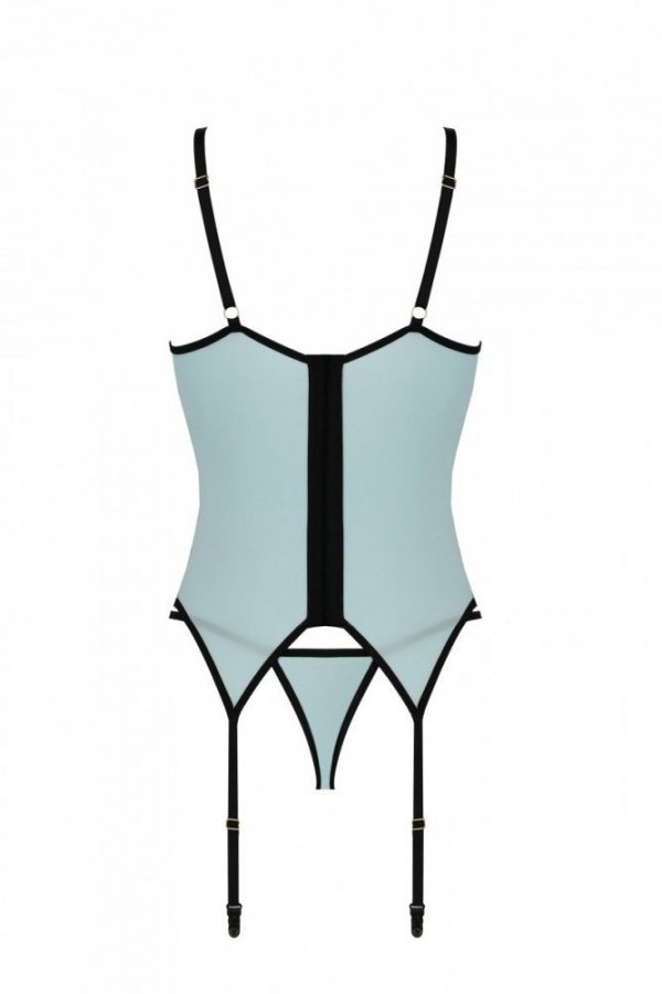 SIDRA CORSET Miętowy gorset