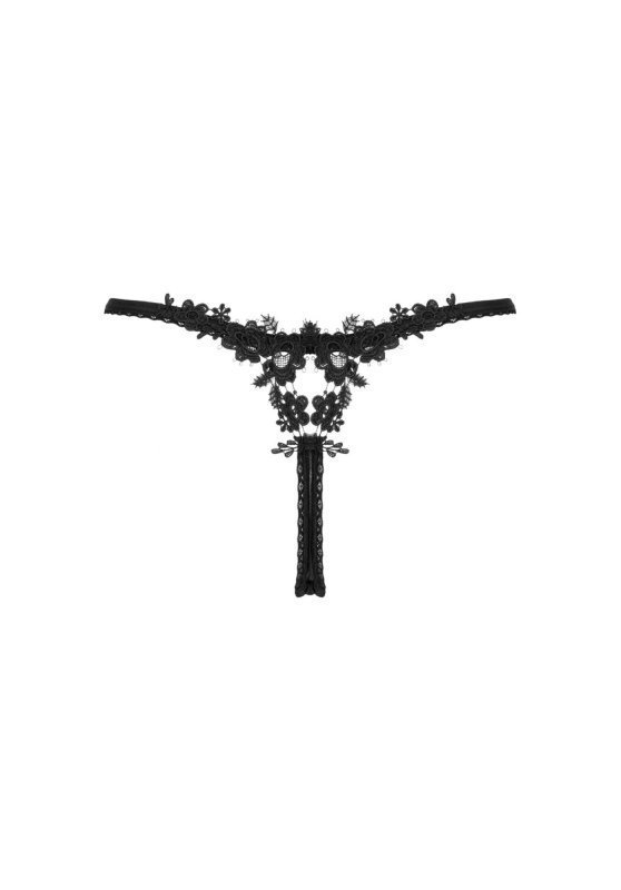 Celia Noir thong   XS/S