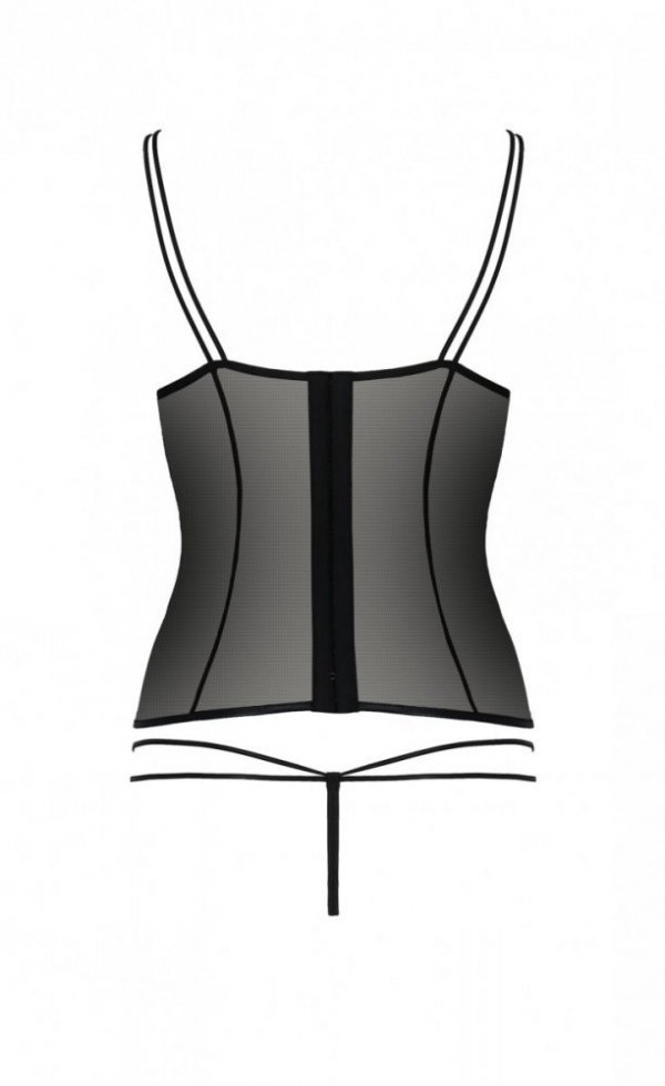 MIDORI CORSET Czerwony gorset