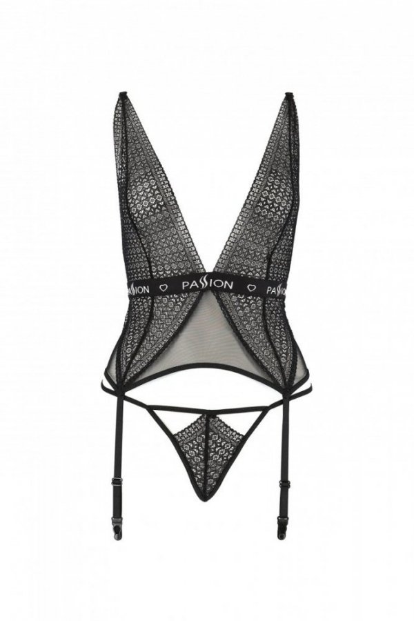MIRAJANE CORSET Czarny gorset