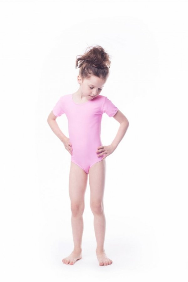 Shepa Gymnastický dres Body lycra (B9) krátký rukáv