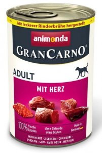 Animonda GranCarno Original Adult Rind Herz Wołowina + Serca puszka 800g
