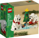 LEGO Okolicznościowe Zimowe niedźwiedzie polarne 40571