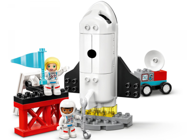 Puzzle LEGO Duplo - Lot promem kosmicznym