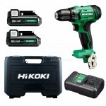 Akumulatorowa wkrętarka HiKOKI DS12DA WFZ Peak 12V 2x2,5Ah 38Nm 2 biegi walizka