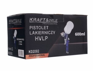 Pistolet lakierniczy HVLP 750ml KD2092