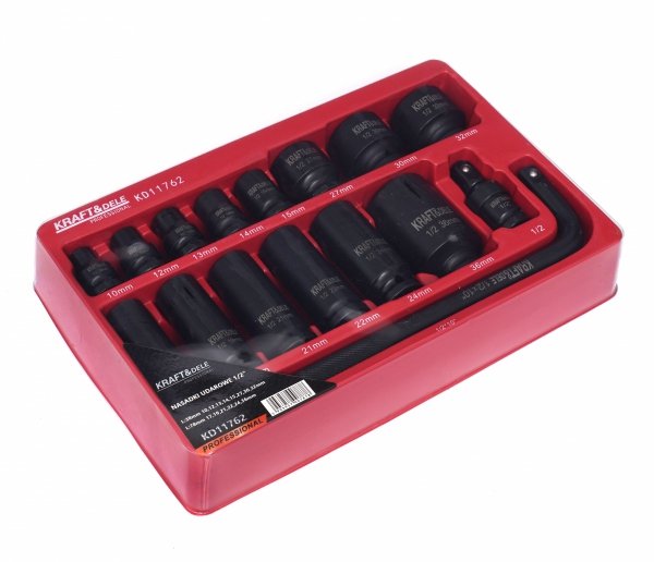 NASADKI UDAROWE 1/2&quot; 16 szt. KD11762