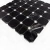marmur Black Silk + kostka Bianco Neve