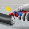 NÓŻ DO ŚCIĄGANIA IZOLACJI ZE STOPKA PROWADZĄCĄ