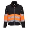 KURTKA OSTRZEGAWCZA SOFTSHELL  PW375BKO ROZMIAR XXXL