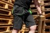 KRÓTKIE SPODENKI PREMIUM, 4 WAY STRETCH CZARNE ROZMIAR XXL