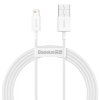 Kabel przewód Superior do iPhone USB - Lightning 1.5m - biały