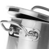 Garnek średni Kitchen Line z pokrywką 9,5 l śr. 280 x 155 mm - Hendi 836408