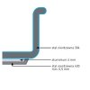 Garnek średni Kitchen Line z pokrywką 15 l śr. 320 x 190 mm - Hendi 836507