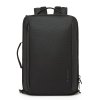 Plecak torba Premium na laptopa 15.6'' z paskiem USB 42x8x28cm - czarny