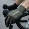 Rękawiczki rowerowe amortyzujące pełne rozmiar XL - czarne