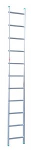 DRABINA ALUMINIOWA OPIERALNA+STABILIZATOR 308CM 11 SZCZEBLI