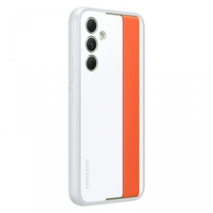 Etui pokrowiec z paskiem Samsung Galaxy A54 5G Haze Grip Case białe