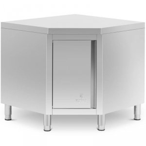 Szafa narożna gastronomiczna STAL 90 x 90 cm