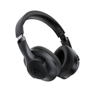 Słuchawki nauszne H4 ANC bezprzewodowe Bluetooth 5.3 IPX4 - czarne