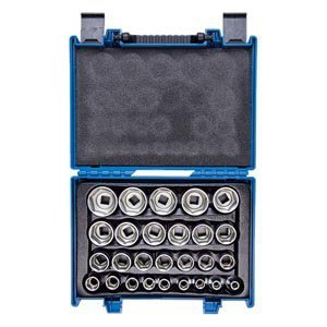 ZESTAW NASADEK 1/2&#039;&#039; 27CZ KRÓTKIE 8-36MM 6-KĄT