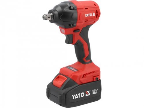 KLUCZ UDAROWY BEZSZCZOTKOWY 18V 1/2&#039;&#039; 350NM 2*4AH
