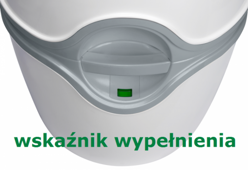 Toaleta turystyczna THETFORD EXCELLENCE 21L przenośna z pompką elektryczną  92306