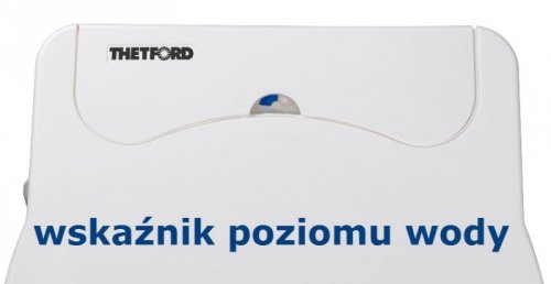 Toaleta turystyczna THETFORD EXCELLENCE 21L przenośna z pompką elektryczną  92306