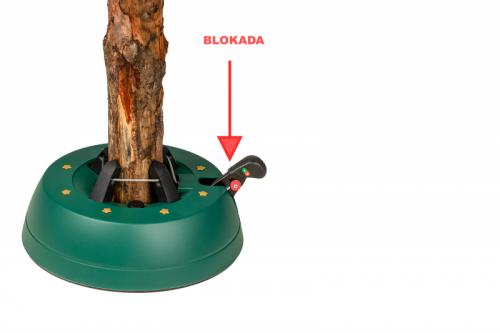 Stojak choinkowy KAMAI START 2 PRO NATURE do drzewka 2,5m NET