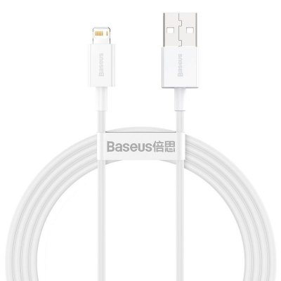 Kabel przewód Superior do iPhone USB - Lightning 1.5m - biały