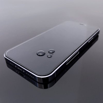 Szkło hartowane 9H na cały ekran Samsung Galaxy S24 z czarną ramką Full Glue