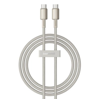 Kabel przewód Tungsten Gold USB-C - USB-C 100W 1m - złoty