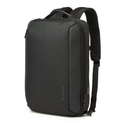 Plecak torba Premium na laptopa 15.6'' z paskiem USB 42x8x28cm - czarny