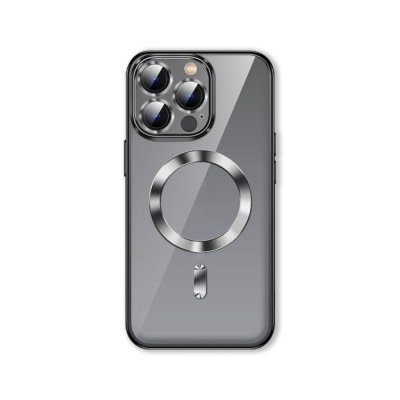 Etui case na Samsung Galaxy S24 FE Electroplated Magsafe - czarne