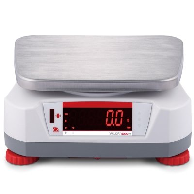 Waga VALOR 4000 z legalizacją kuchenna gastronomiczna wodoodporna IP68 LED 6Kg / 2g - OHAUS V41PWE6T-M