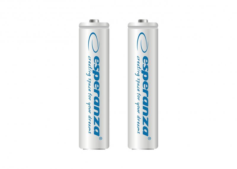 ESPERANZA AKUMULATORKI NI-MH AAA 1000MAH 2SZT. BIAŁE