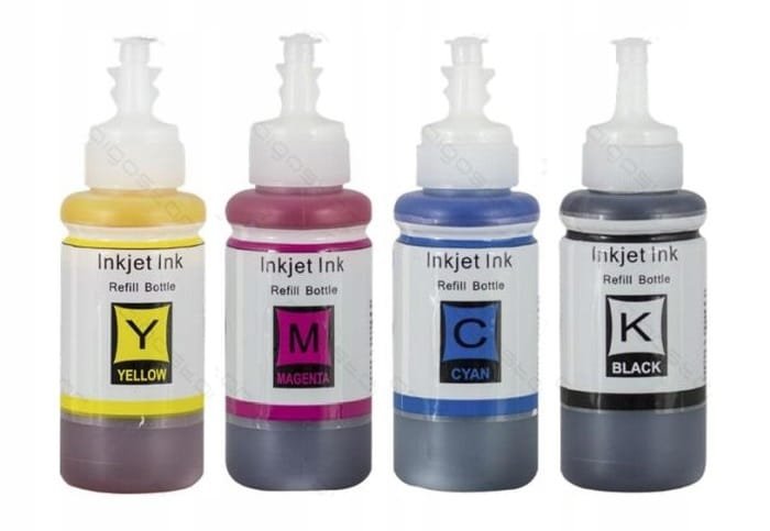 4x TUSZE DO EPSON L120 L100 L110 L130 L200 L210