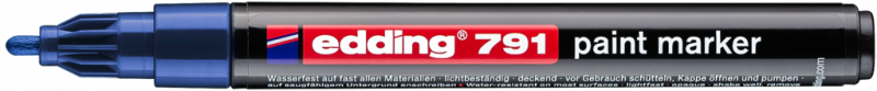 MARKER OLEJOWY EDDING 791 NIEBIESKI 1-2MM