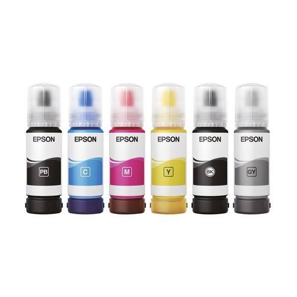 EPSON 115 ORYGINALNY INK / TUSZ C13T07D54A, GREY, EPSON ECOTANK L8160, L8180