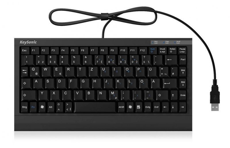KEYSONIC ACK-595C+ (US) PS/2+USB, US LAYOUT