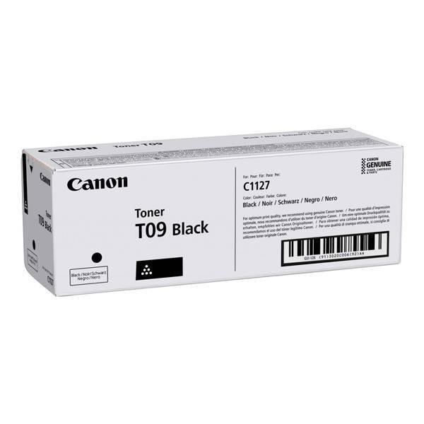 CANON ORYGINALNY TONER T09, BLACK, 7600S, 3020C006, CANON I-SENSYS X C1127I, I-SENSYS X C1127P SERIES, O