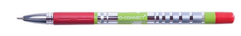 DŁUGOPIS ŻELOWO FLUIDOWY Q-CONNECT CZERWONY 0.5MM
