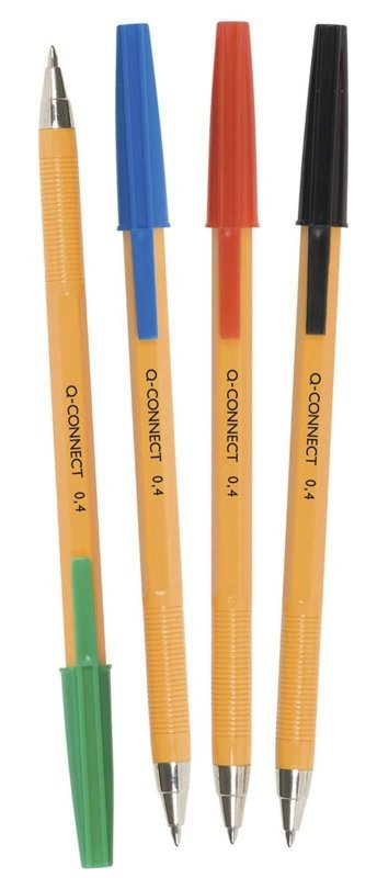 DŁUGOPIS Q-CONNECT ZIELONY 0.4MM